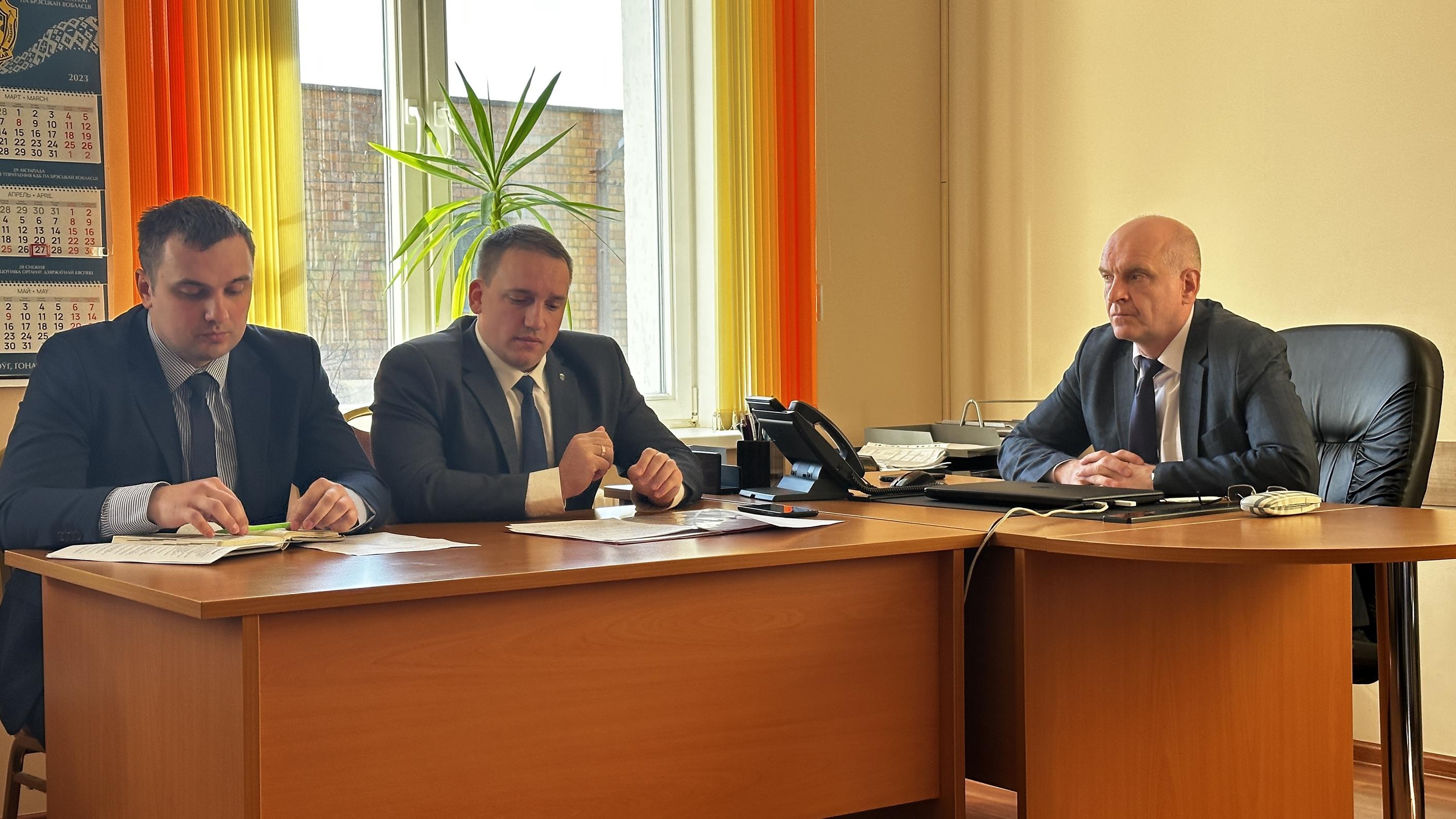 Встреча с представителями администрации Ленинского района г. Бреста