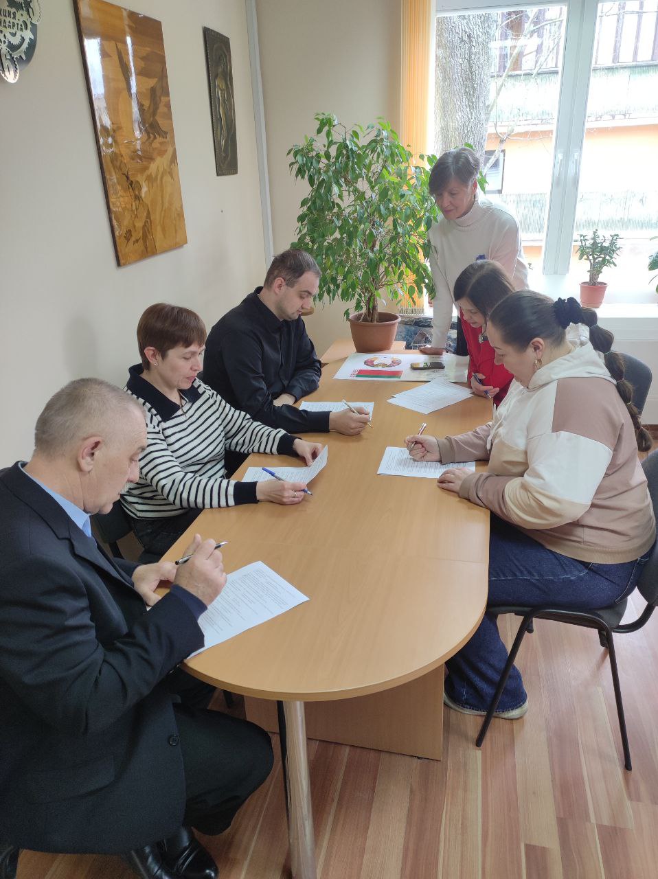 Проведение викторины ко Дню Конституции Республики Беларусь